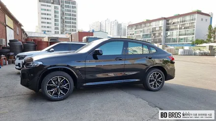 송도 틴팅 BMW X4 반사필름으로 확실한 열차단 효과를 / 인천, 부평, 부천