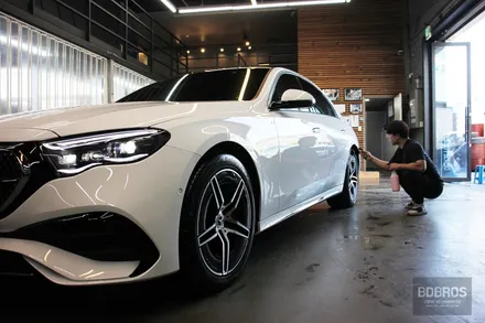 인천벤츠썬팅 E300 글라스틴트 선셋 신차패키지 본격 리뷰 / 인천, 부평, 부천