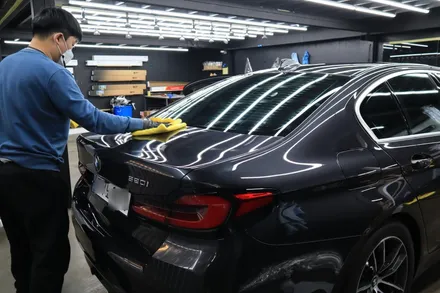 인천신차패키지 BMW 5시리즈 솔라가드퀀텀가격 서비스로 만족된 작업후기 / 인천, 부평, 부천