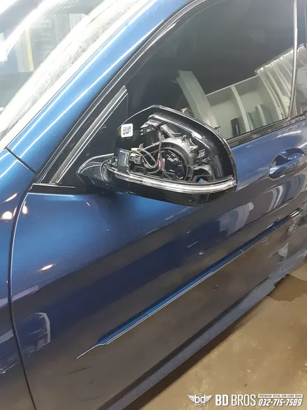 BMW X4 사이드미러 랩핑 B필러 PPF 같이 시공했더니 / 인천, 부평, 부천