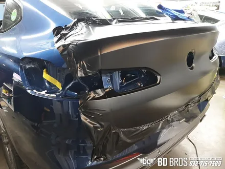 인천 랩핑 BMW X4 전체 사틴블랙 으로 완벽하게 변신 / 인천, 부평, 부천