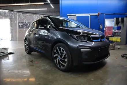 인천랩핑 BMW i3 전체랩핑과 본넷PPF시공으로 포인트 살아있네 / 인천, 부평, 부천