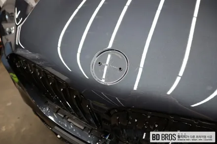 인천랩핑 BMW X5 전체랩핑 사틴블랙 (3M2080) / 인천, 부평, 부천