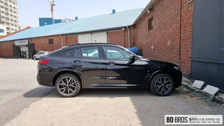 송도 틴팅 BMW X4 반사필름으로 확실한 열차단 효과를 / 인천, 부평, 부천