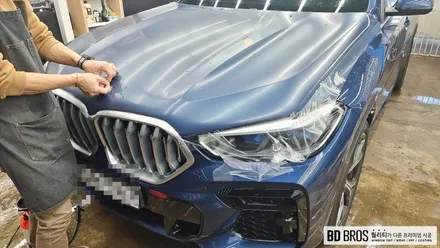 인천 BMW X6 전체 PPF (무광) 시공 / 인천, 부평, 부천