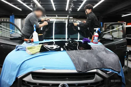인천 신차패키지 잘하는 곳 비디브로스 렉스턴스포츠 작업기 / 인천, 부평, 부천
