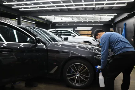 인천신차패키지 BMW 5시리즈 솔라가드퀀텀가격 서비스로 만족된 작업후기 / 인천, 부평, 부천