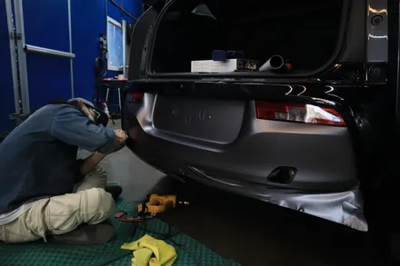인천랩핑 BMW i3 전체랩핑과 본넷PPF시공으로 포인트 살아있네 / 인천, 부평, 부천