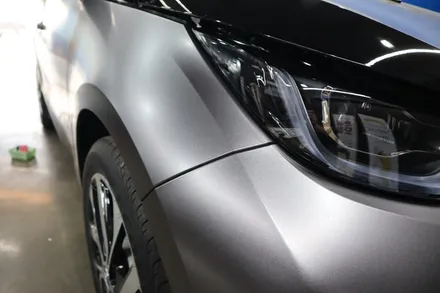 인천랩핑 BMW i3 전체랩핑과 본넷PPF시공으로 포인트 살아있네 / 인천, 부평, 부천