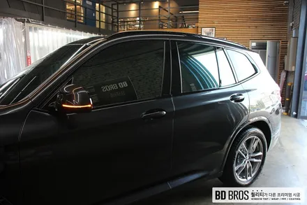 BMW X3 인천 틴팅 글라스틴트 선셋으로 업그레이드 / 인천, 부평, 부천
