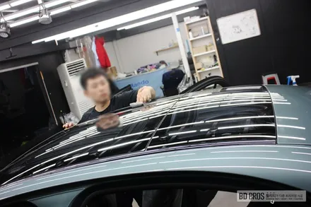 벤츠썬팅 E클래스 루마 버텍스900 썬팅, 본넷 & 프론트 PPF 작업 후기 / 인천 중구