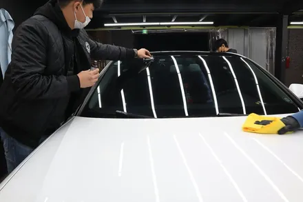 인천광택 아우디 A6 광택과 유리막코팅이 38만원 실화냐?? / 인천, 부평, 부천