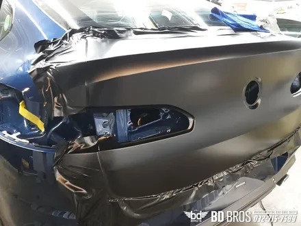 인천 랩핑 BMW X4 전체 사틴블랙 으로 완벽하게 변신 / 인천, 부평, 부천