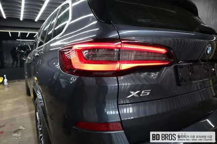 인천랩핑 BMW X5 전체랩핑 사틴블랙 (3M2080) / 인천, 부평, 부천