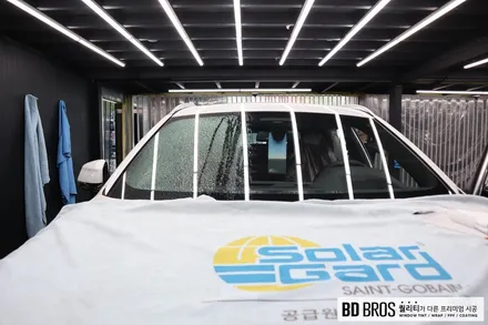 인천 반사필름 썬팅 - BMW X6 글라스틴트 선셋 시공후기 / 인천, 부평, 부천