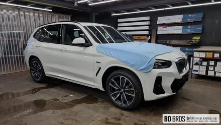 인천글라스틴트 BMW X3 썬팅, 블박, 보조배터리까지 / 인천, 부평, 부천