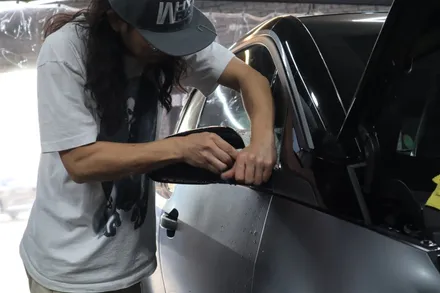 인천랩핑 BMW i3 전체랩핑과 본넷PPF시공으로 포인트 살아있네 / 인천, 부평, 부천
