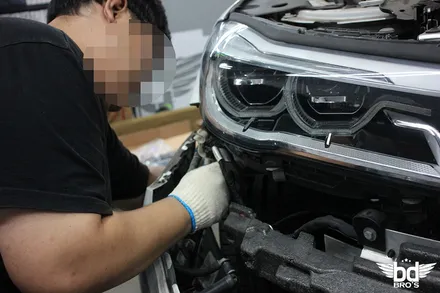 인천 BMW G11 7시리즈전용 프론트 리어 M스포츠 범퍼 파츠튜닝 / 인천, 부평, 부천