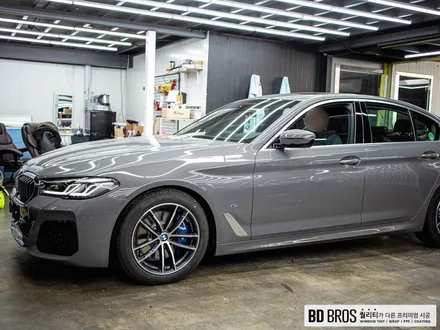 BMW 520i 버니나그레이 솔라가드퀀텀 작업후기 / 인천, 부평, 부천