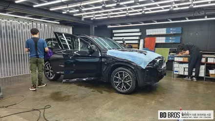 송도 틴팅 BMW X4 반사필름으로 확실한 열차단 효과를 / 인천, 부평, 부천