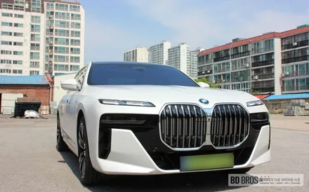 인천 BMW 750E 전체 무광 PPF 시공 후기 / 인천, 부평, 부천