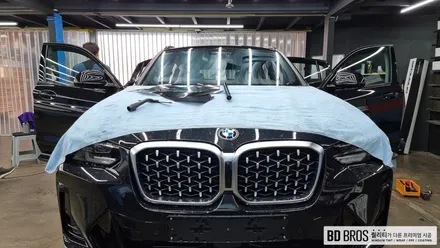 송도 틴팅 BMW X4 반사필름으로 확실한 열차단 효과를 / 인천, 부평, 부천