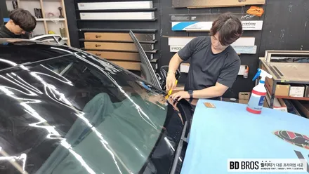 제네시스 G90 글라스틴트 로데 썬팅 시공후기 / 인천, 부평, 부천