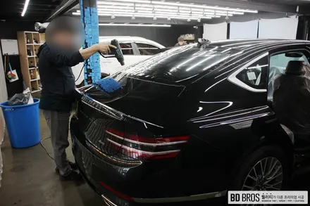 인천 숭의역 썬팅 맛집 비디브로스, 솔라가드 볼텍스IR 필름 사용한 G80 시공 스토리 / 인천, 부평, 부천