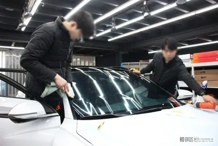 투싼 썬팅 어울리는 시공 필름 추천 인천 비디브로스 / 인천 중구
