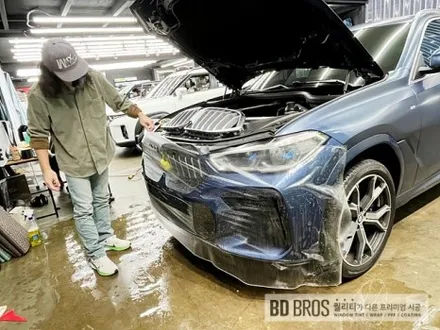 BMW X6 프론트PPF, 무광으로 완성된 전면 보호와 디자인의 균형 / 인천 중구