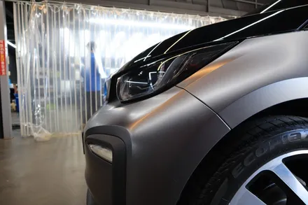 인천랩핑 BMW i3 전체랩핑과 본넷PPF시공으로 포인트 살아있네 / 인천, 부평, 부천