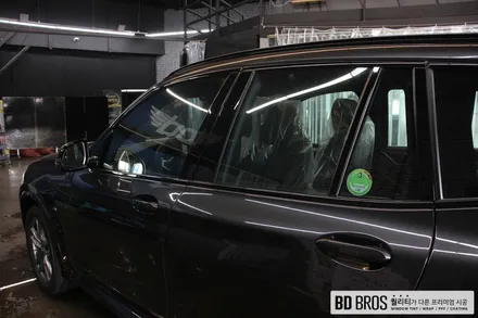BMW X3 인천 틴팅 글라스틴트 선셋으로 업그레이드 / 인천, 부평, 부천