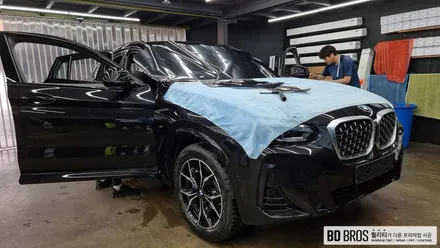 송도 틴팅 BMW X4 반사필름으로 확실한 열차단 효과를 / 인천, 부평, 부천