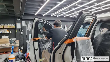 인천 X6 썬팅 글라스틴트 선셋 반사필름 시공후기 / 인천, 부평, 부천