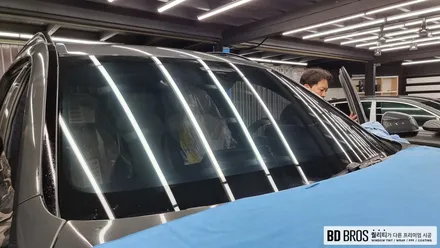 인천 BMW X7 윈도틴팅 솔라가드 반사필름 시공후기 / 인천, 부평, 부천