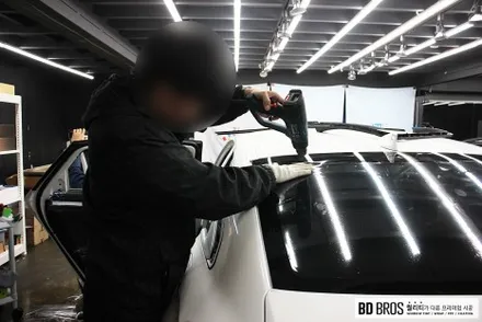 기아 K8 레이노S9 썬팅 시공 리뷰 / 인천, 부평, 부천
