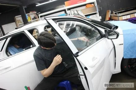 인천 자동차 썬팅 비반사필름 추천 / 인천 중구