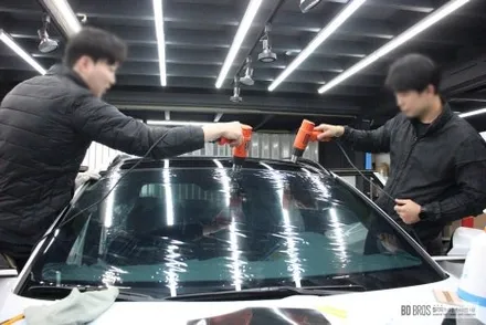 투싼 썬팅 어울리는 시공 필름 추천 인천 비디브로스 / 인천 중구