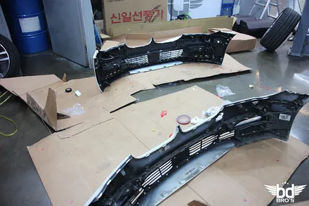 인천 BMW G11 7시리즈전용 프론트 리어 M스포츠 범퍼 파츠튜닝 / 인천, 부평, 부천