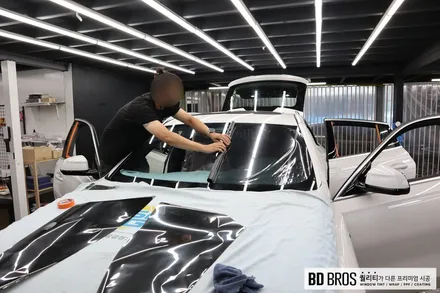 인천 반사필름 썬팅 - BMW X6 글라스틴트 선셋 시공후기 / 인천, 부평, 부천