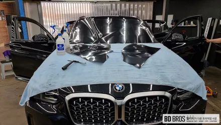 송도 틴팅 BMW X4 반사필름으로 확실한 열차단 효과를 / 인천, 부평, 부천