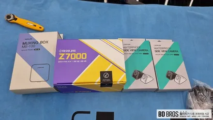 인천 아이나비 2채널 블랙박스를 4채널로 설치 ( Z7000) / 인천, 부평, 부천