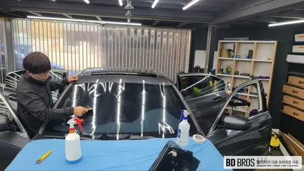 인천 BMW 3시리즈 솔라가드 볼텍스IR 썬팅 재시공 VortexIR / 인천, 부평, 부천
