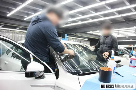 기아 쏘렌토 신차패키지 찾는다면 인천 비디브로스 글라스틴트 펜더 작업기 체크해 봐요 / 인천, 부평, 부천