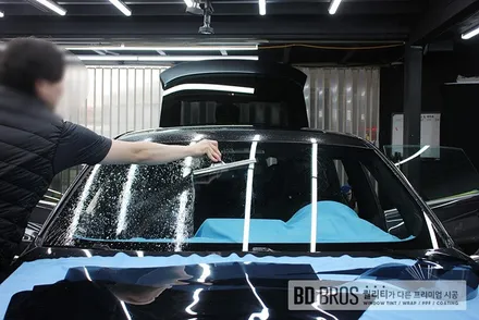 오래된 썬팅이 답답하시다면? 인천 BMW 재시공 전문 비디브로스가 정답! 솔라가드 볼텍스IR로 깔끔하게 / 인천 중구