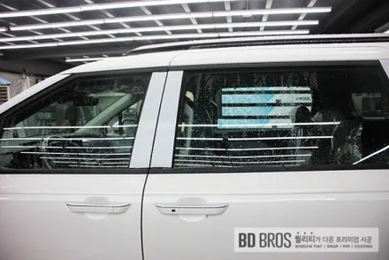 [인천 카니발 썬팅]브이쿨QB 가성비 비반사필름 추천! / 인천 중구