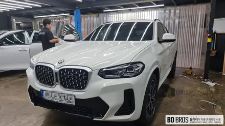 인천솔라가드 새턴 시공가격표 - BMW X4 윈도우틴팅 / 인천, 부평, 부천