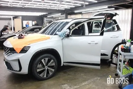 인천 콜레오스 썬팅 신차패키지는 비디브로스에서 깔끔하게 해결 / 인천 중구