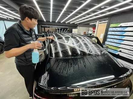 송도 썬팅 비디브로스 제네시스 G80 루마 버텍스 표준농도 시공 후기 / 인천 중구