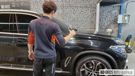인천 신차패키지 전문 X5 틴큐브 T90 썬팅과 유리막코팅 / 인천, 부평, 부천